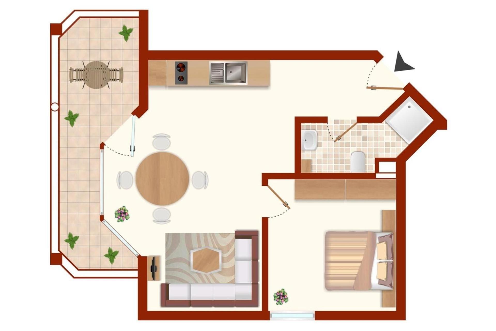 Haus Panorama Laboe Nr 15 아파트 외부 사진